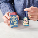 Personalised Couple's Penguin Keepsake In A Tin